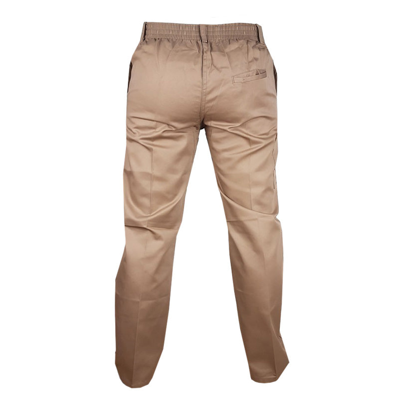 Pantaloni bej uzuali pentru protecție STOCK cod OL-PB1, diverse mărimi