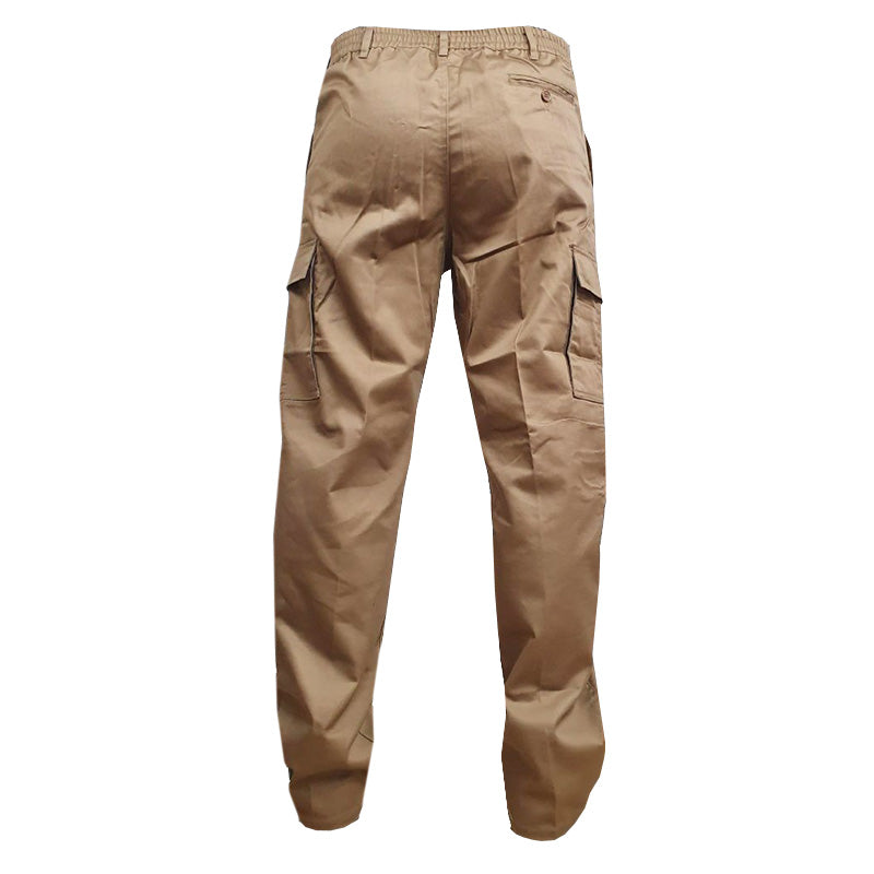 Pantaloni uzuali bej STOCK cod OL-PB2, mai multe mărimi