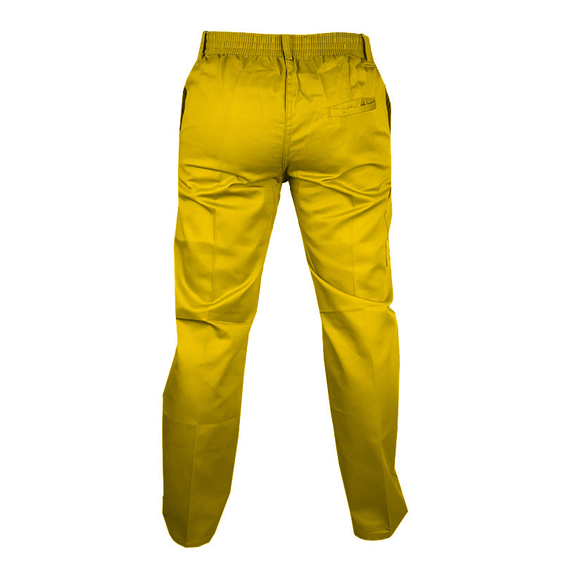 Pantaloni galbeni uzuali STOCK cod OL-PG1, diferite mărimi