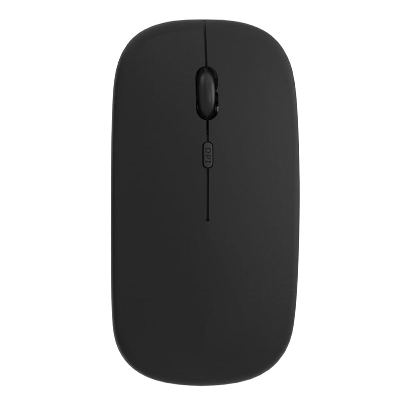 Mouse Bluetooth wireless 2,4G reîncărcabil prin USB-C cu rezoluție 1600 DPI negru Omega OM301