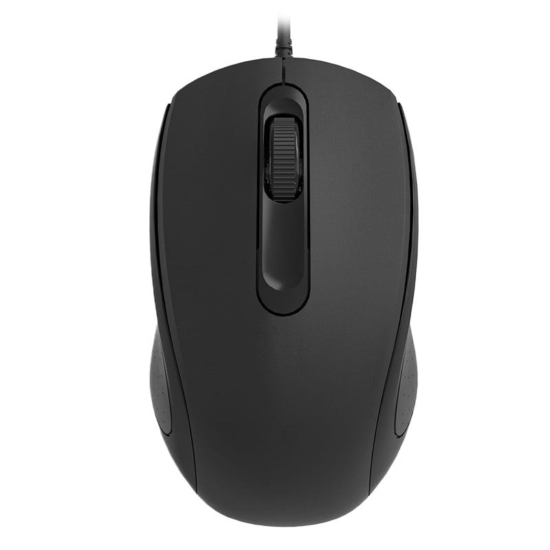 Mouse cu fir USB-C 1200 DPI negru Omega OM441BC
