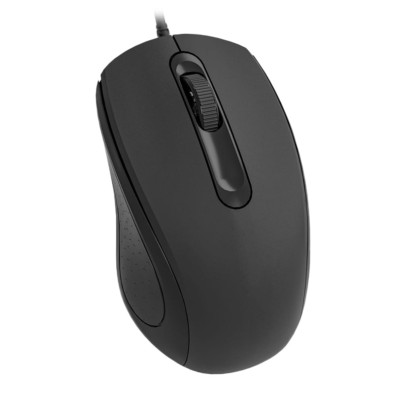 Mouse cu fir USB-C 1200 DPI negru Omega OM441BC