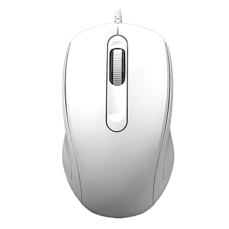 Mouse USB cu fir alb de 1200 DPI Omega OM441W
