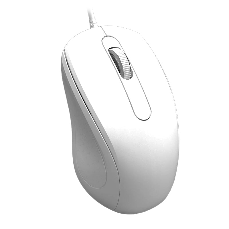 Mouse USB cu fir alb de 1200 DPI Omega OM441W