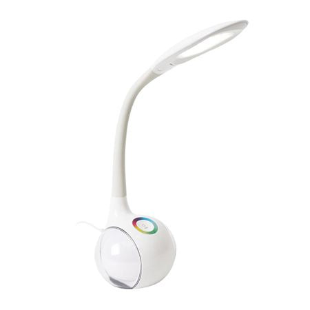 Lampă de birou LED de 7 W și 6000 K cu lumină de veghe și dimmer Platinet OPDL20