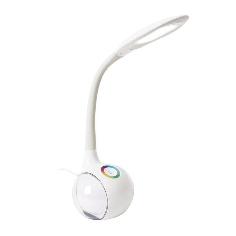 Lampă de birou LED de 7 W și 6000 K cu lumină de veghe și dimmer Platinet OPDL20