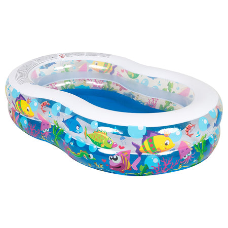 Piscină mare 260 l, supapă golire, petic inclus, SunClub P-10118