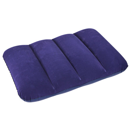 Pernă gonflabilă 48×34 cm, PVC, catifea, greutate 150 g Avenli P-137002
