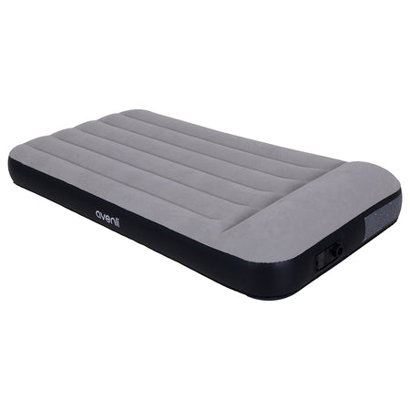 Saltea gonflabilă pentru o persoană cu pompă 191×99×30 cm Avenli P-24175EU