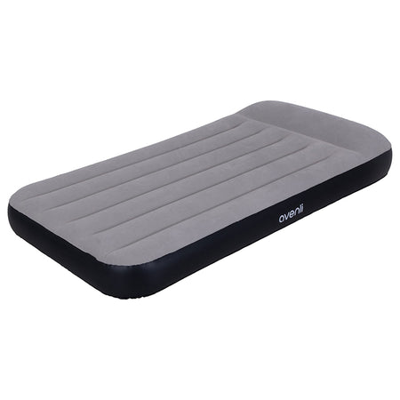Saltea gonflabilă pentru o persoană cu pompă 191×99×30 cm Avenli P-24175EU