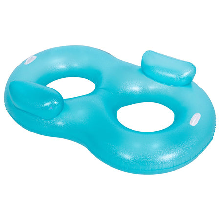 Colac dublu gonflabil pentru piscină, 170 × 103 cm, SunClub P-33061