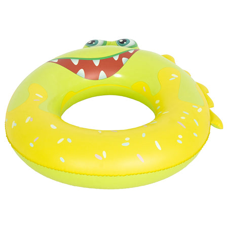 Colac gonflabil model crocodil pentru copii, diametru 56 cm, SunClub P-35168-2