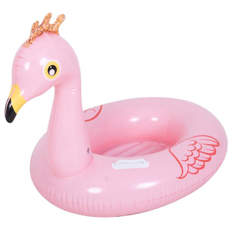 Barcă gonflabilă pentru copii model Flamingo cu sarcină maximă 45 kg SunClub P-35189