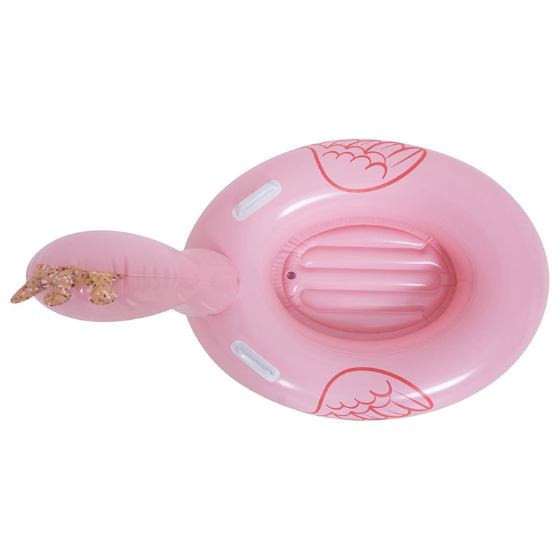 Barcă gonflabilă pentru copii model Flamingo cu sarcină maximă 45 kg SunClub P-35189