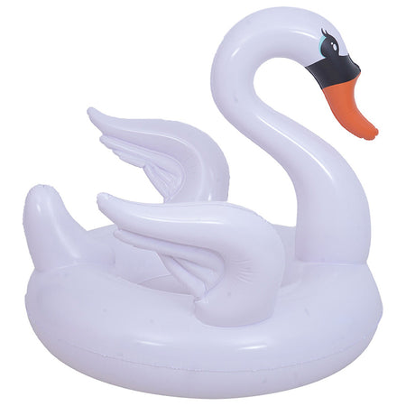 Colac gonflabil model lebădă cu diametru 104 cm din PVC SunClub P-35479