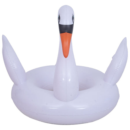 Colac gonflabil model lebădă cu diametru 104 cm din PVC SunClub P-35479