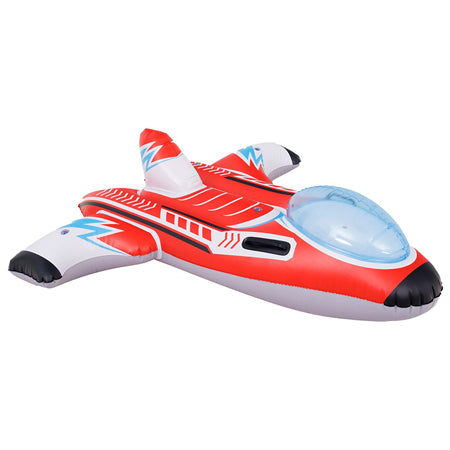 Saltea gonflabilă piscină model avion copii, 112 × 102 × 32 cm, SunClub P-35487