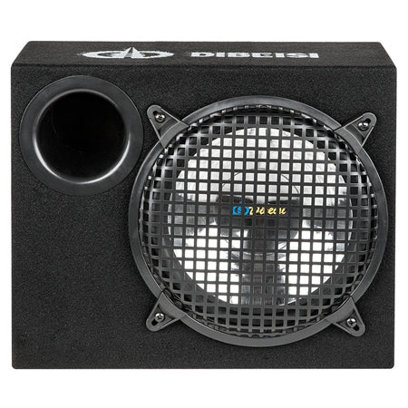 Tub bass auto amplificat cu woofer de 30 cm și putere RMS de 140 W Dibeisi P1207A