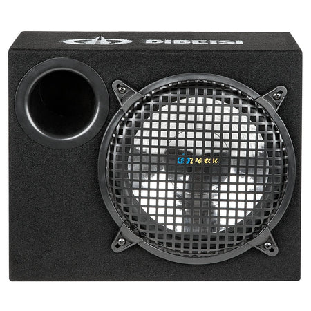 Tub bass auto amplificat cu woofer de 30 cm și putere RMS de 140 W Dibeisi P1207A