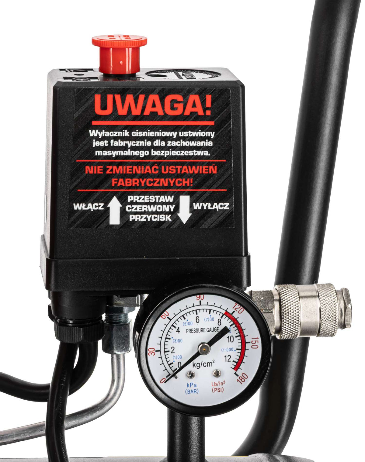 Compresor aer fără ulei, 750 W, 8 bar, 167 L/min, 24 L, silențios PROLINE P200004