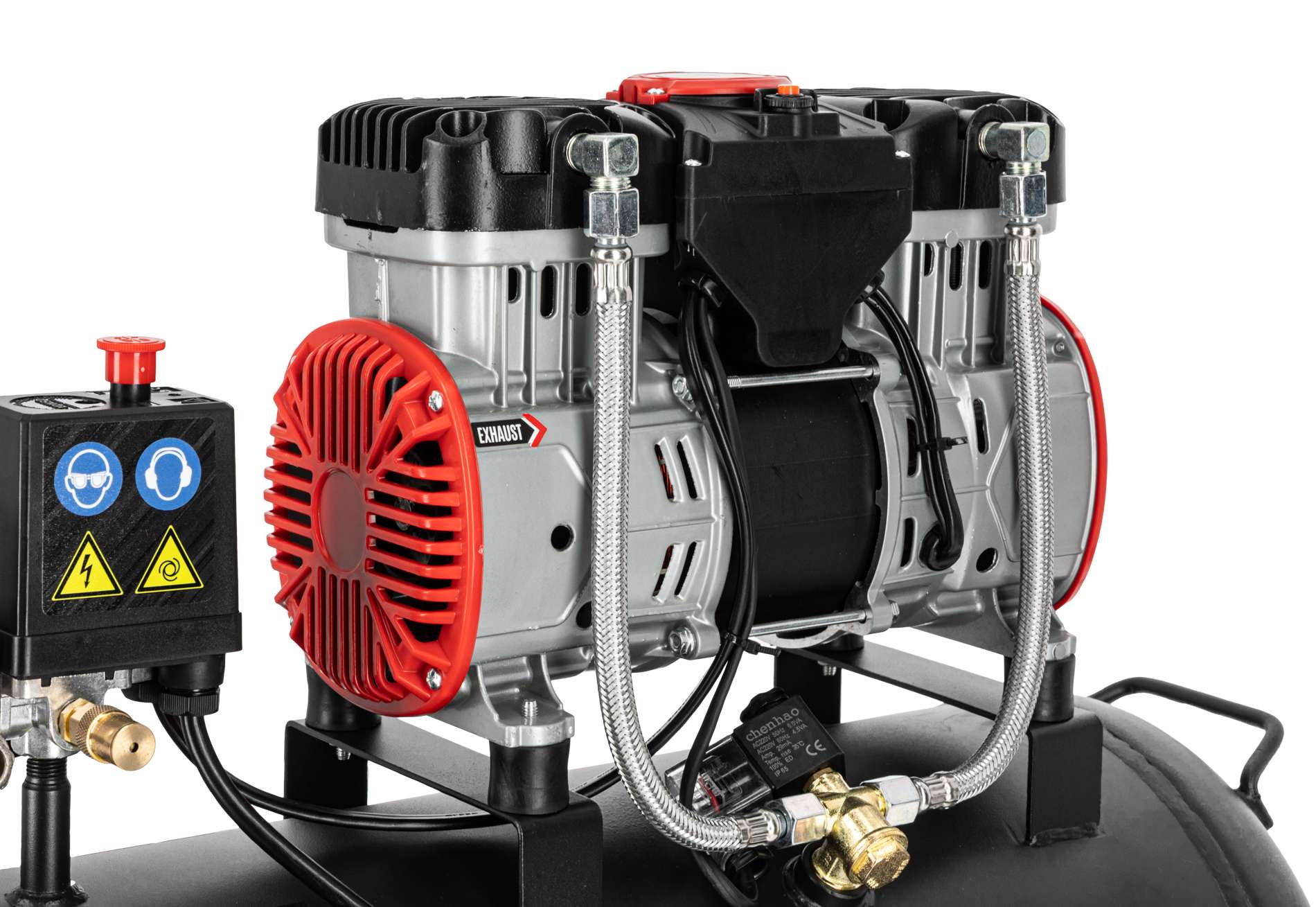Compresor aer fără ulei, 750 W, 8 bar, 254 l/min, rezervor 50 l - Proline P200005