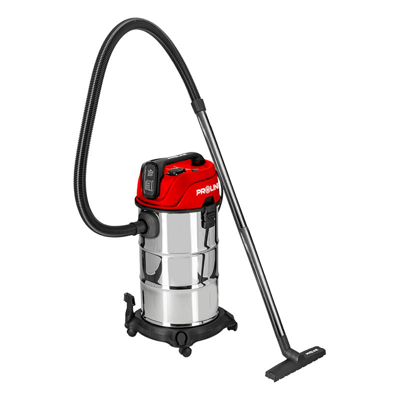 Aspirator atelier, 1400 W, 30 l, profesional, metalic, filtru HEPA PROLINE-M P21004