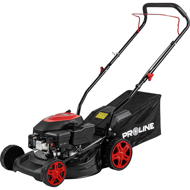 Mașină tuns gazon pe benzină, 2.8 kW, lățime tăiere 46 cm, propulsată, coș 65 litri PROLINE-M P30042