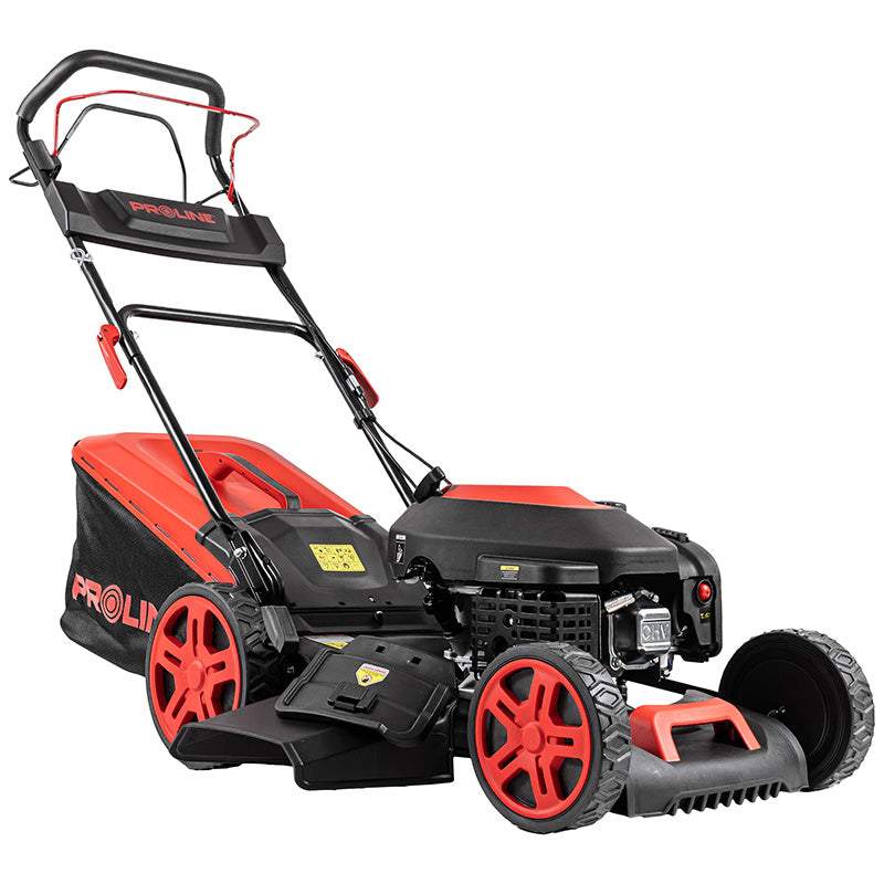 Mașină tuns gazon pe benzină propulsată, lățime 56 cm, 4,4 kW, mulcire, PROLINE-M P30046