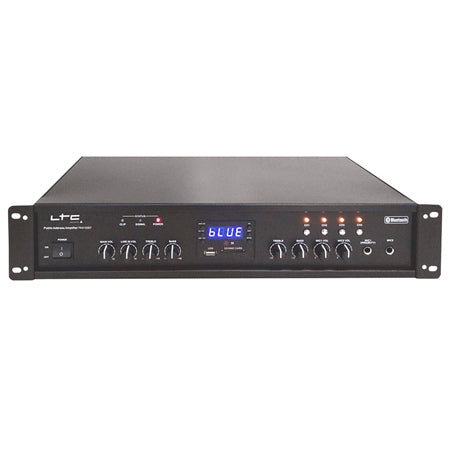 Amplificator linie 150W, USB, Bluetooth, 4 zone, telecomandă, carcasă metalică LTC PAA150BT