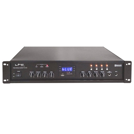 Amplificator linie 150W, USB, Bluetooth, 4 zone, telecomandă, carcasă metalică LTC PAA150BT