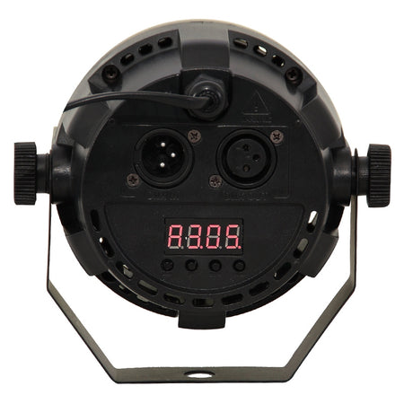 MINI PAR LED RGB 12 × 3 W cu telecomandă și DMX Ibiza Light PAR-MINI-RGB3
