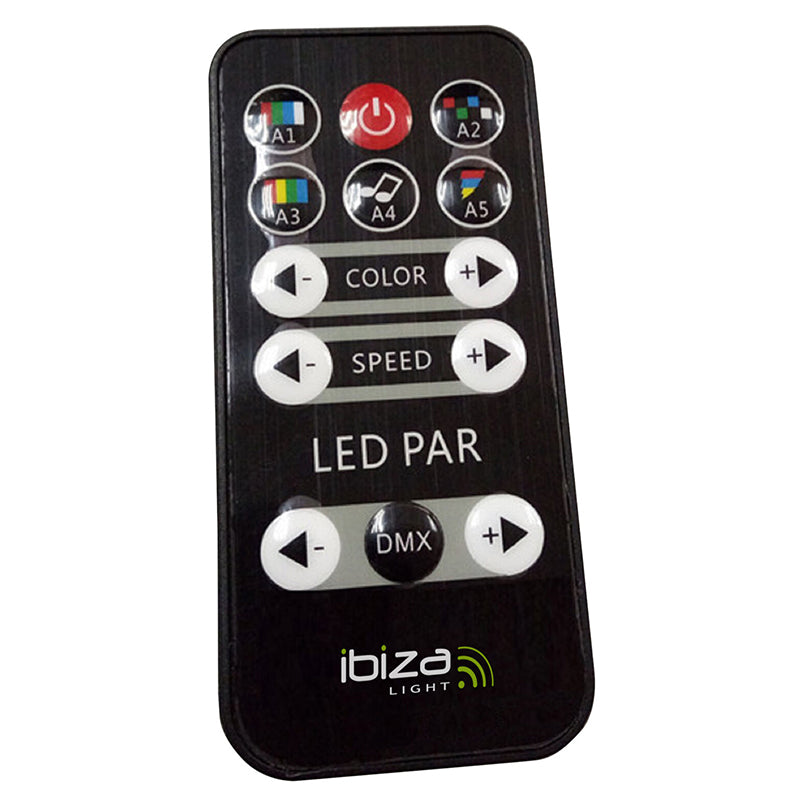 Mini par LED RGBW DMX, 12×1 W, Ibiza Light PAR-MINI-RGBW