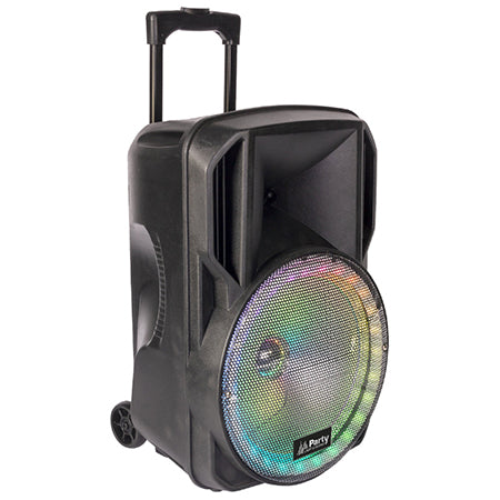 Boxă portabilă iluminată LED 15 inch 50 W USB/SD/BT/FM Party PARTY-15RGB