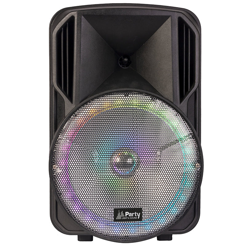 Boxă portabilă iluminată LED 15 inch 50 W USB/SD/BT/FM Party PARTY-15RGB