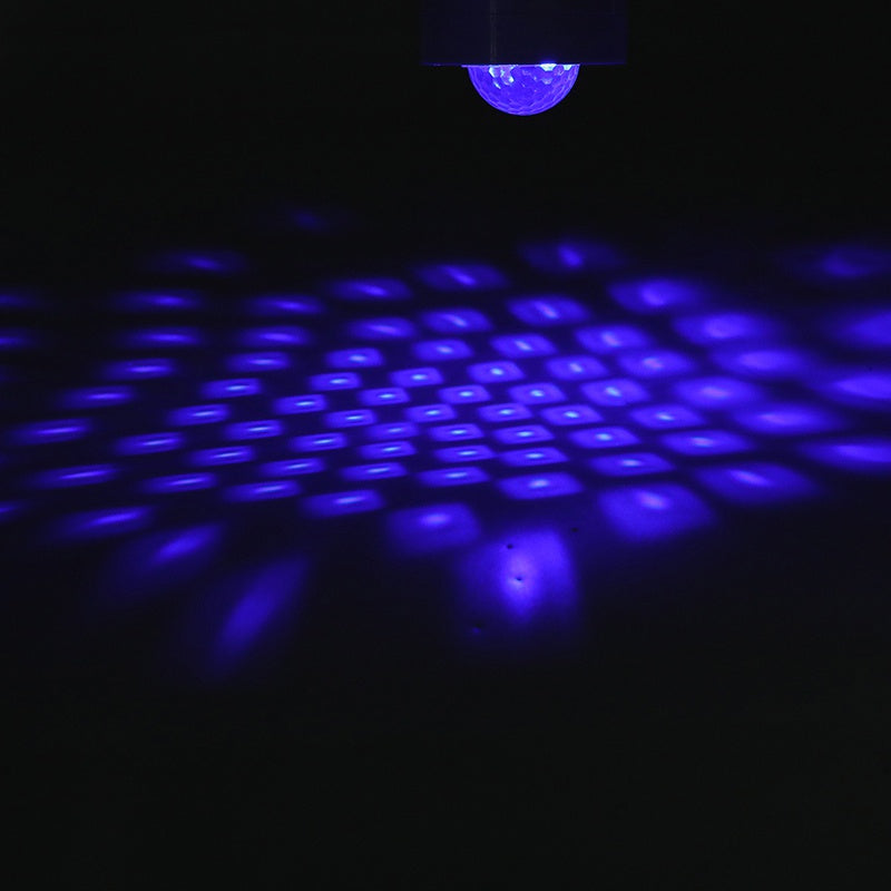 Pachet 4 mini Astro RGB cu stroboscop și telecomandă Party PARTY-4ASTRO