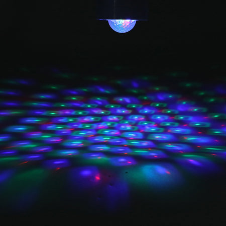 Pachet 4 mini Astro RGB cu stroboscop și telecomandă Party PARTY-4ASTRO
