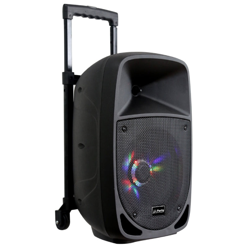 Boxă portabilă iluminată LED cu putere de 70 W RMS și difuzor de 20 cm Party PARTY-8LED