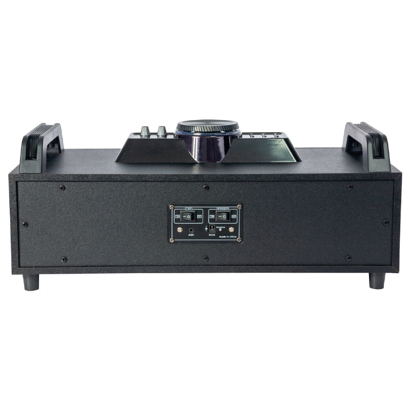 Sistem portabil 3 căi 20 W cu Bluetooth, USB/SD/FM, lumini LED Party PARTY-FALCON