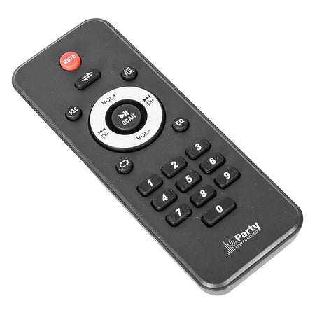 Boxă activă portabilă Party PARTY-MOBILE8 de 20 cm cu iluminare LED și Bluetooth, cu stativ și microfon