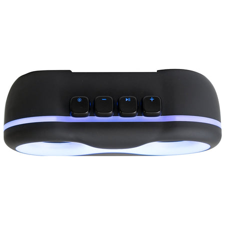 Boxă portabilă mini 2 × 7 W, lumini LED, Party PARTY-OWL