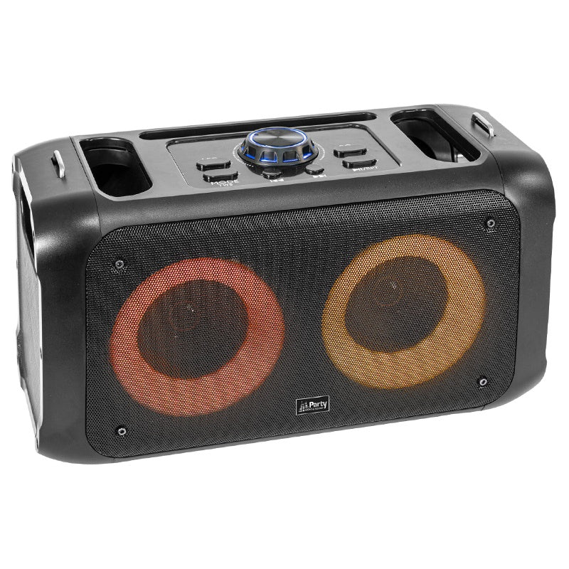 Boxa Portabila Tws 2x3"/8cm Iluminata Led