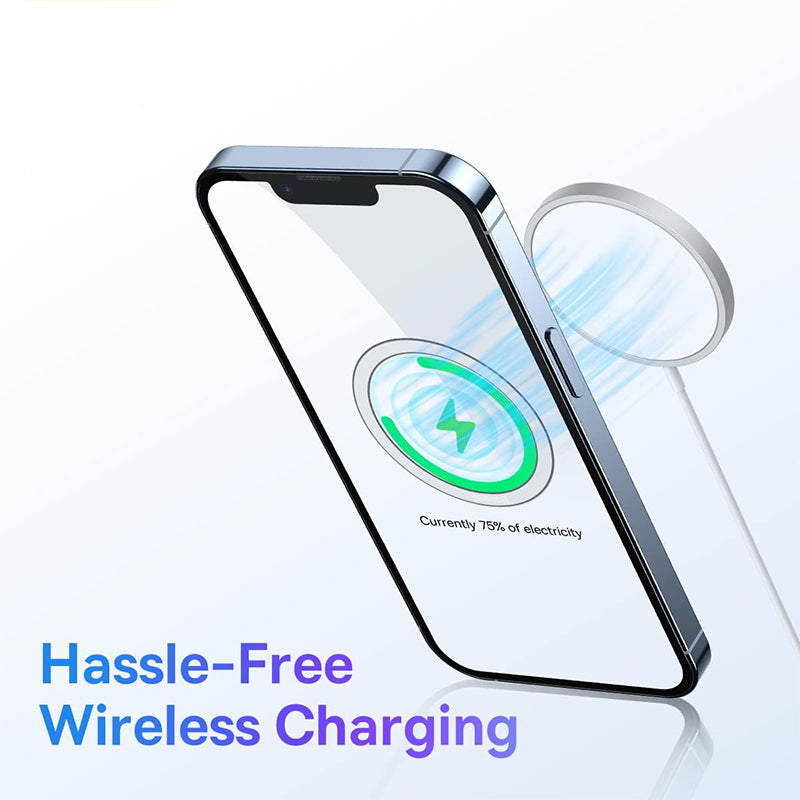 Set 2 inele magnetice Halo din oțel inoxidabil cu prindere adezivă Baseus PCCH000012