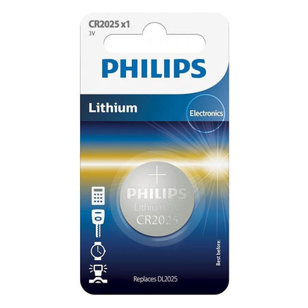 Baterie litiu CR2025 3 V blister cu 1 bucată Philips PH-CR2025/01B