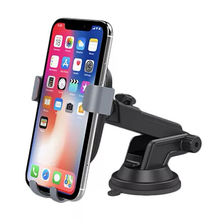Suport auto telefon cu încărcare wireless Qi 10 W și montare pe grila de ventilație Philips PH-DLK3532Q