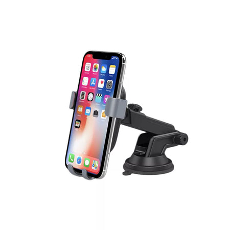 Suport auto telefon cu încărcare wireless Qi 10 W și montare pe grila de ventilație Philips PH-DLK3532Q