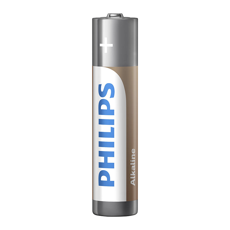Baterii alcaline AAA LR03 de 1,5 V în blister, set 10 bucăți Philips PH-LR03AL10S