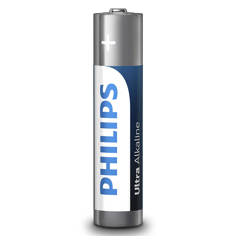 Set 2 baterii alcaline AAA Ultra Alkaline 1,5 V Philips PH-LR03E2B/10