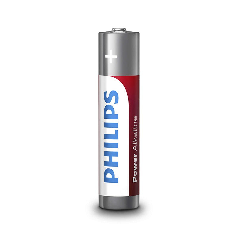 Set de baterii alcaline AAA LR03 de 1,5 V în blister cu 4 bucăți Philips PH-LR03P4B/10