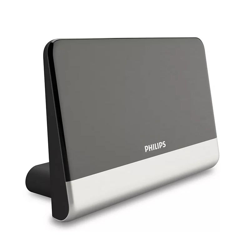 Antenă TV digitală de interior cu amplificator 48 dB pentru UHF, VHF și FM Philips PH-SDV6222
