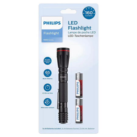 Lanternă LED de mână cu flux de 160 lm și rază de 65 m Philips PH-SFL1001P